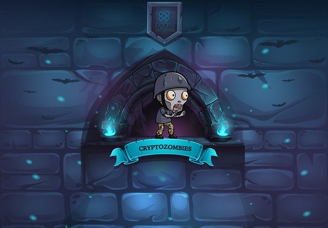 פרסומת המשחק cryptozombies