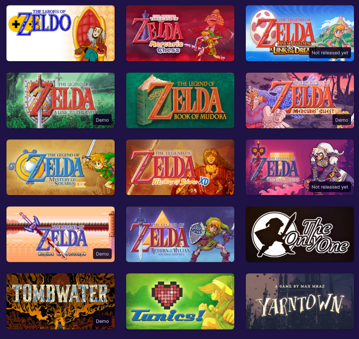 רשימת משחקים שנכתבו בסולארוס