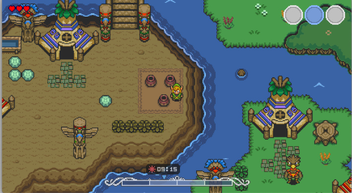 תמונה ממשחק מעריצים של זלדה