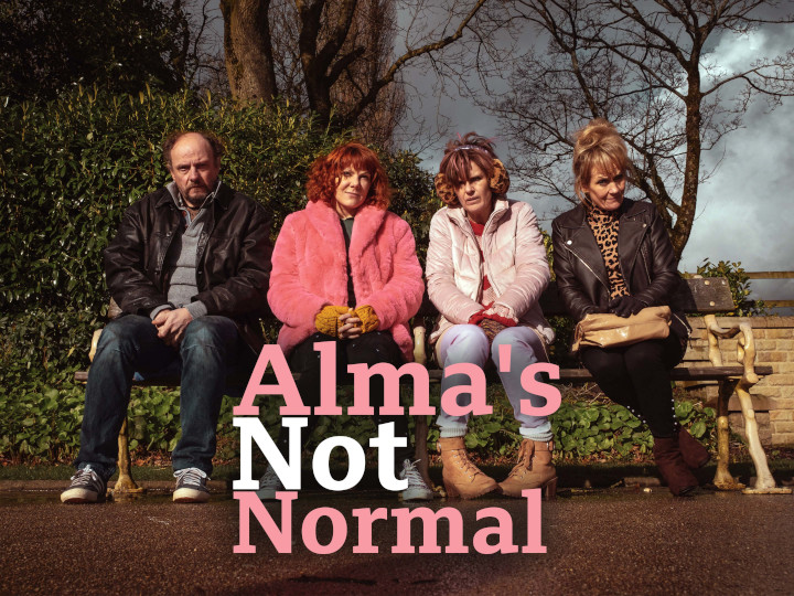 כרזה של אלמה לא נורמאלית