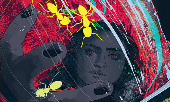 חלק מכריכת אוסף הסיפורים של אדריאן צ'ייקובסקי