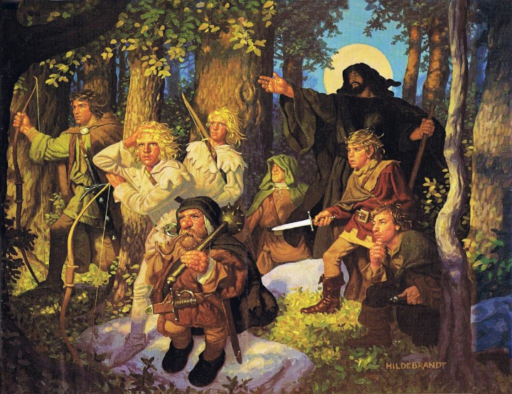 ציור של הדמויות של שנארה